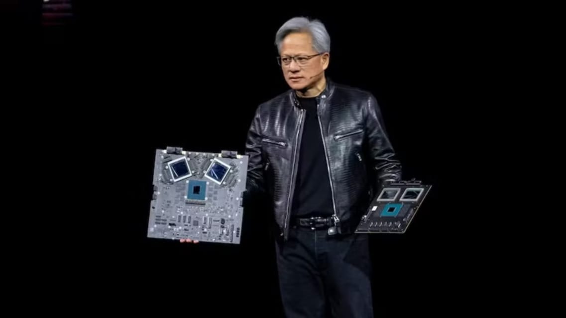 Jensen Huang Reveals Nvidia's "AI Brain"